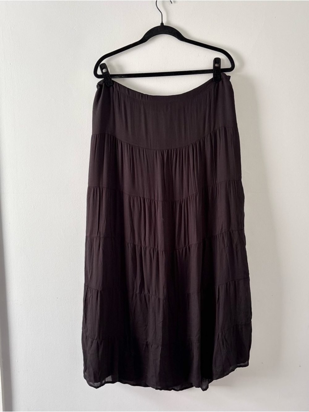 SNDYS NWT Ophelia Skirt in Black Fully Lined Midi Maxi Drawstring Revolve - Picture 5 of 6